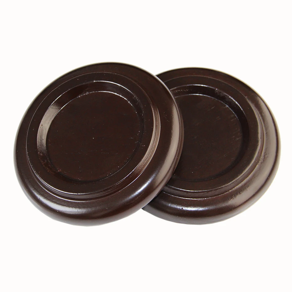 Коврики для фортепиано/темно-коричневые акриловые чашки из цельного дерева