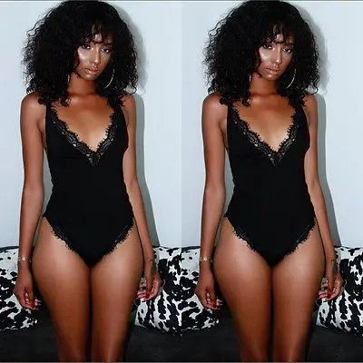 Новинка 2016 женские кружевные Клубные комбинезоны облегающие вечерние и брюки|party