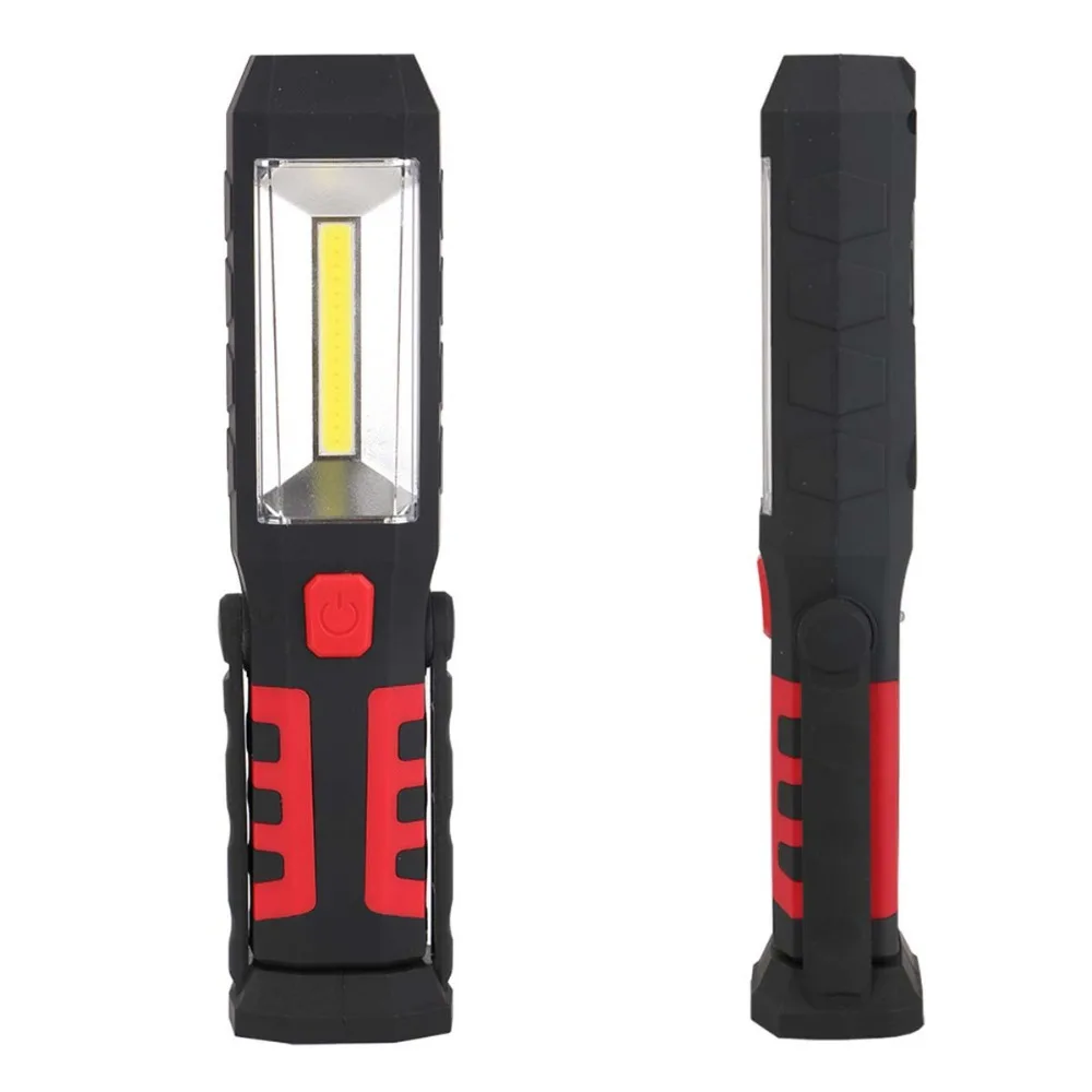 Usb зарядка 36+ 5LED Магнитный рабочий ручной флэш-светильник аварийный осмотр Рабочий фонарь светильник с крюком магнит портативный фонарь