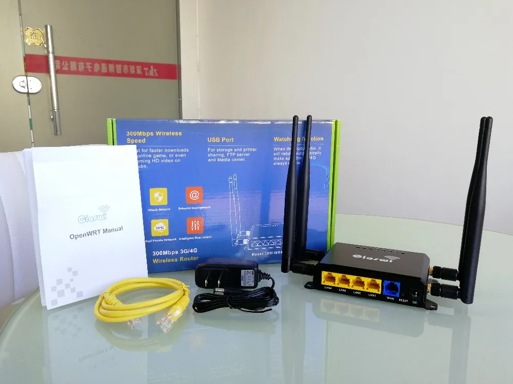 WE826-T Cioswi 4g модем беспроводной роутер с гнезда sim карты слот Wi-Fi Поддержка 3G 4G