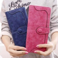 new fashion women wallets long style multi functional wallet purse fresh pu leather female clutch card holder