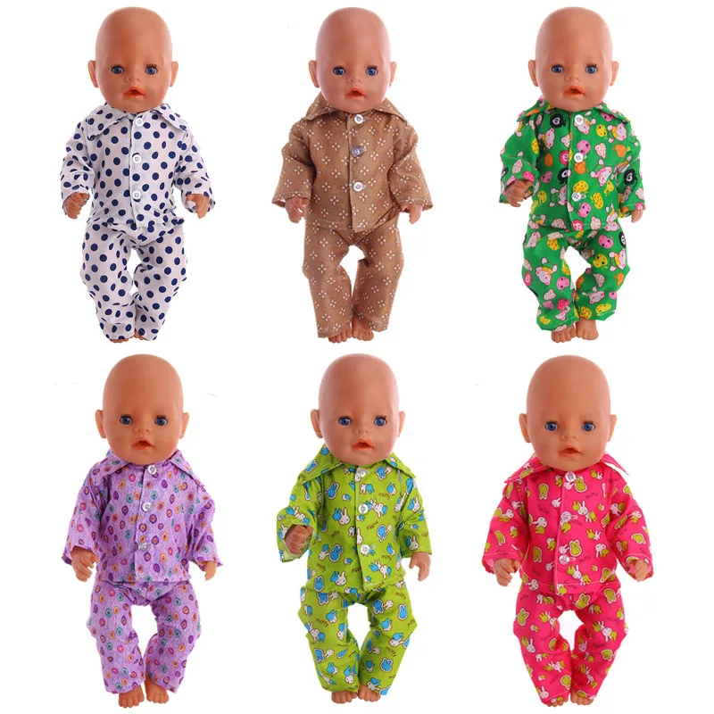 

Пижама luckdoll11, высокое качество, подходит для детей, 18 дюймов, 43 см