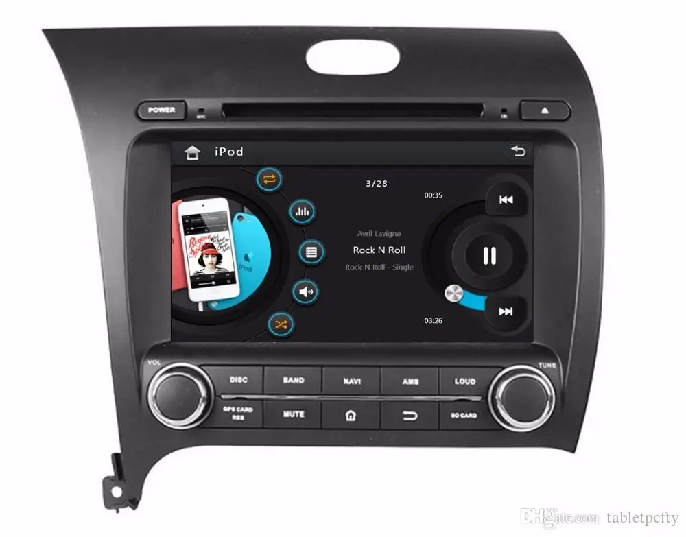 Автомобильный DVD плеер 8 &quotс GPS(opt.) USB/SD AUX BT/TV аудио Радио стерео головное