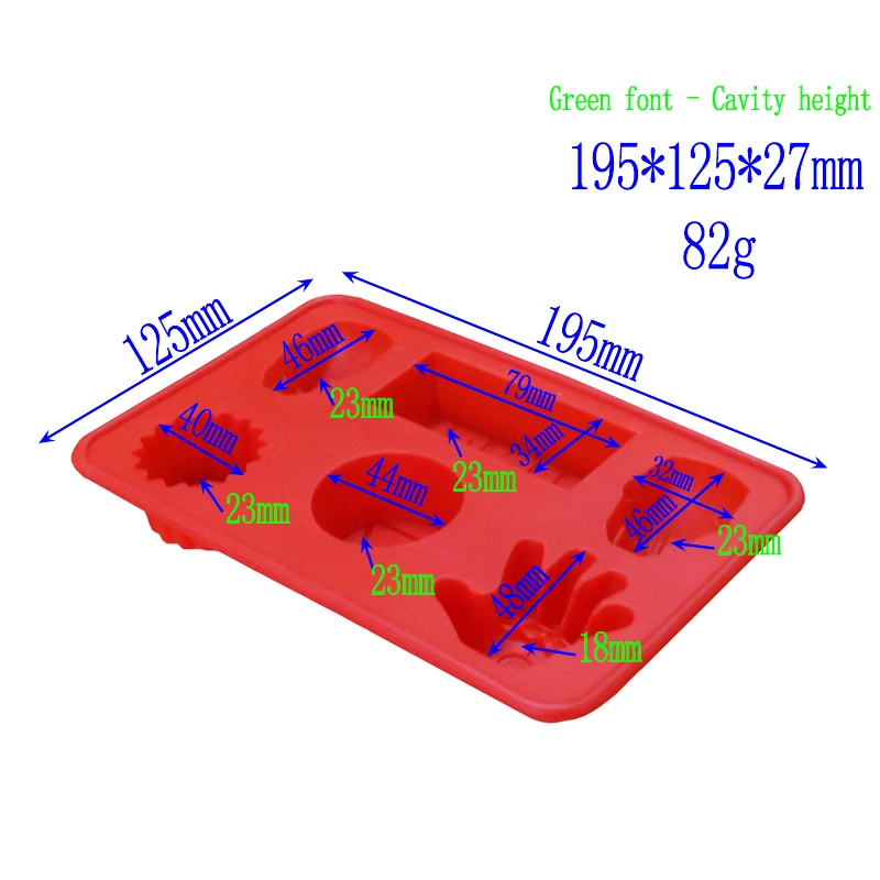 Формовочная силиконовая 3d форма для рук Силиконовое мыло Sugarcraft силиконовые