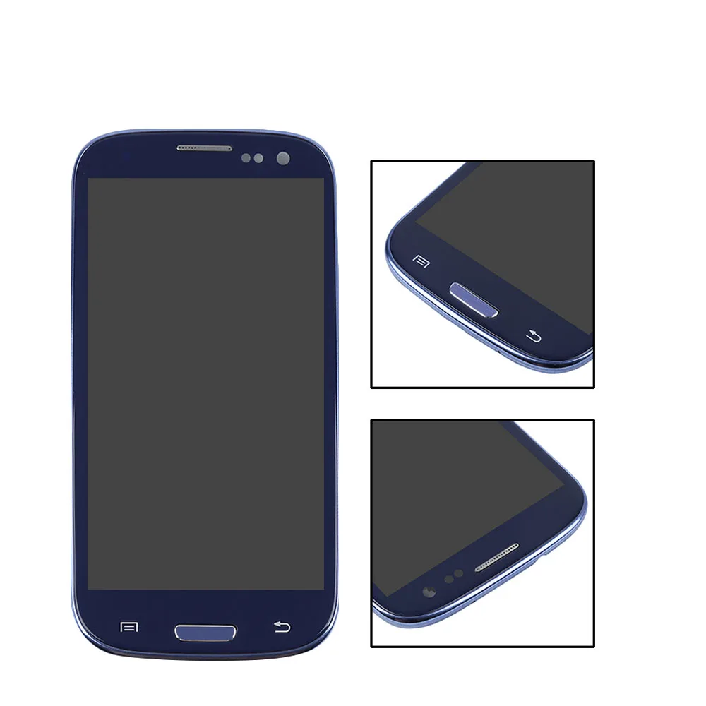Белый для samsung Galaxy S3 i9300 ЖК дисплей Дисплей Сенсорный экран планшета Полный замены