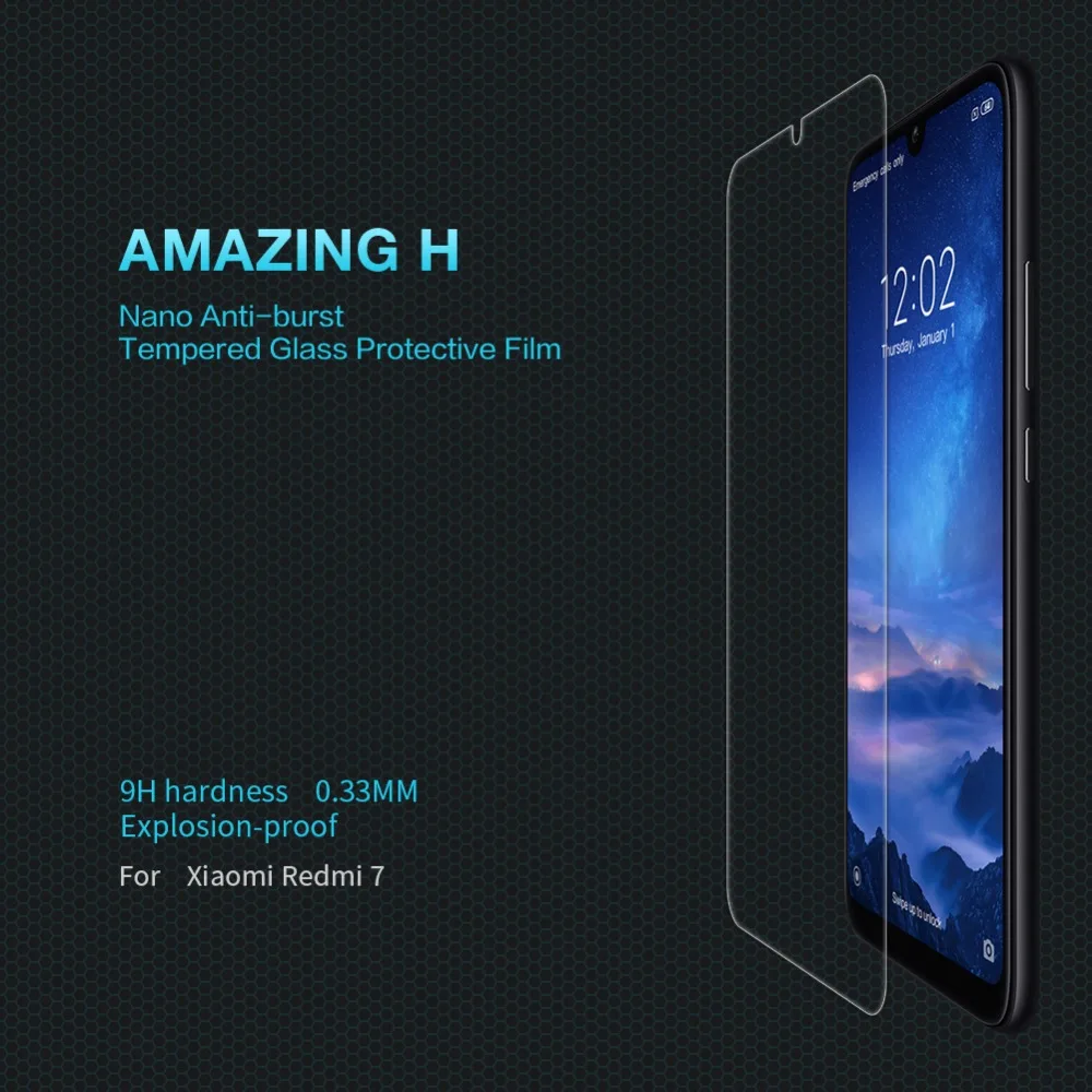 Nillkin защита для экрана Xiaomi Redmi Note 7 8 Pro 8T 9S 9 Max закаленное стекло 9H Защитная пленка