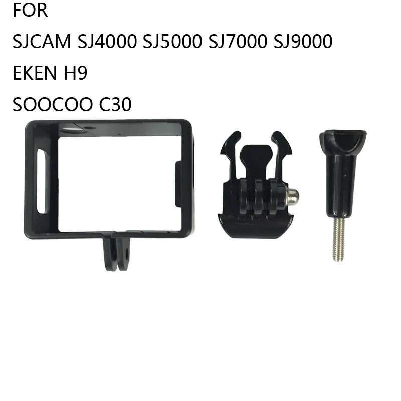 Защитный чехол с рамкой для SJCAM SJ4000 SJ5000 SJ7000 SJ9000 EKEN H9 SOOCOO C30 аксессуары спортивной