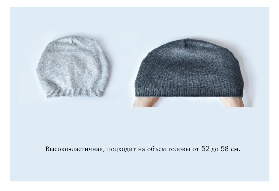 ENJOYFUR зимние женские шапки с натуральным мехом и помпонами, шерстяные вязаные толстые теплые шапки с подкладкой, модные женские Лыжные шапки с помпонами