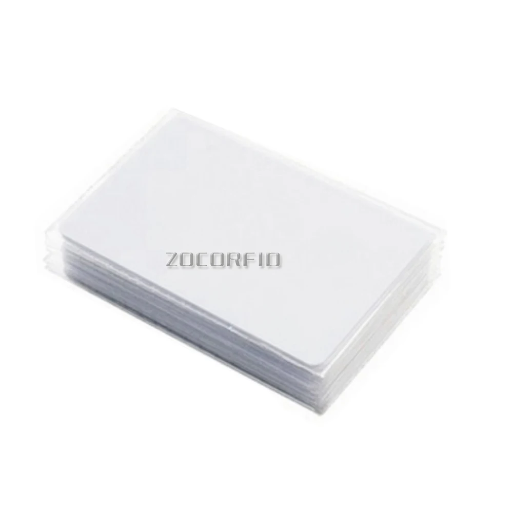

100pcs Dual Frequency Rewritable Cards 13.56MHz UID + 125KHZ T5577 RFID Card Rewrite 0 block Clone Duplicate Copiable