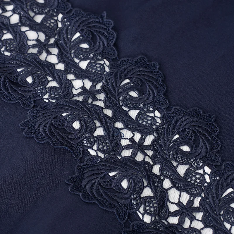 Винтажное элегантное кружевное платье с цветочной вышивкой в стиле пэчворк Vestidos