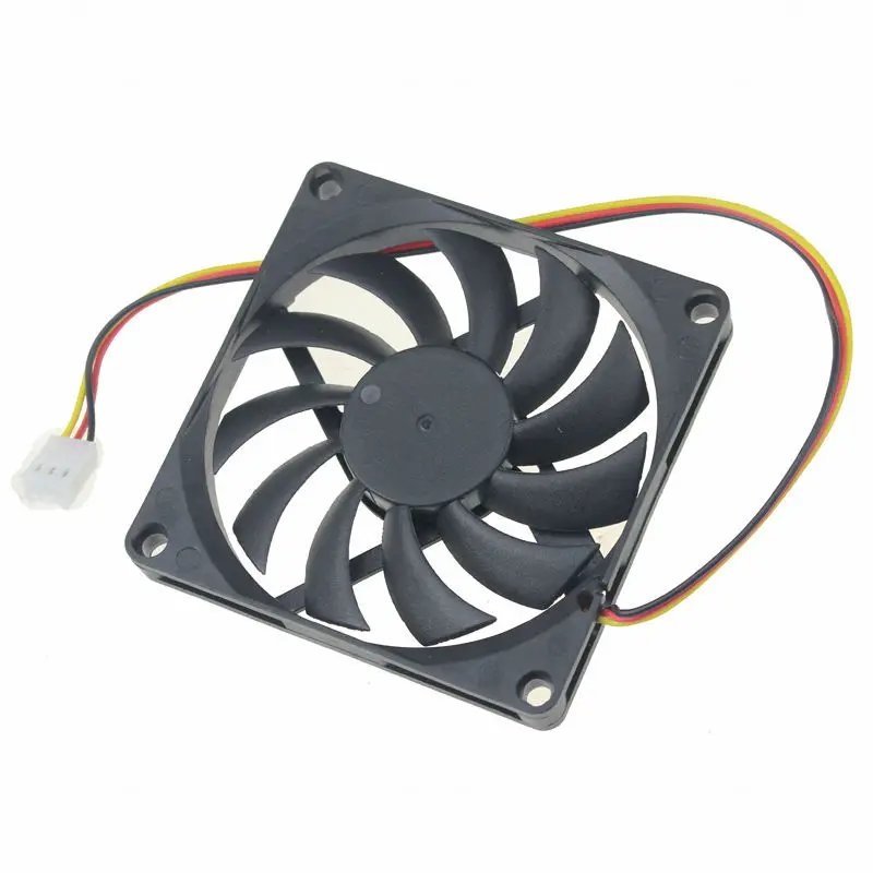 1 шт. Gdstime 80x80x10 мм 80 12 В 3Pin осевой компьютер DC охлаждающий вентилятор|cooler fan|dc cooling