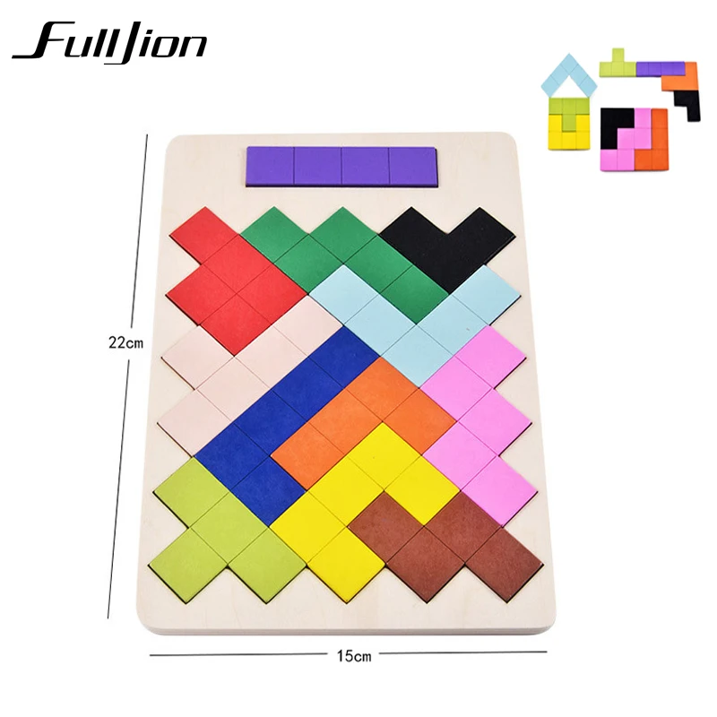 Fulljion игра головоломка деревянные игрушки обучающие математике Обучающие