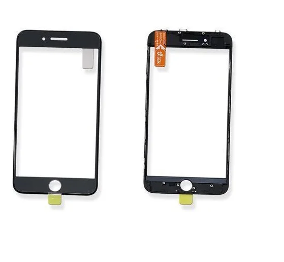 10 шт. холодный пресс 3 в 1 переднее стекло с рамкой OCA для iphone 5 5s 6 6s 7 7g 8 8p X plus ремонт