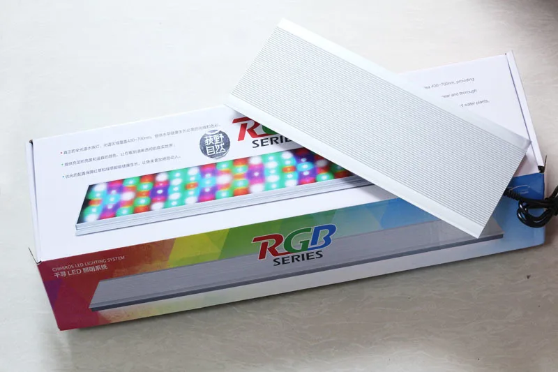 Новинка 2017 года Chihiros RGB аквариум светодио дный светодиодное освещение свет лампы