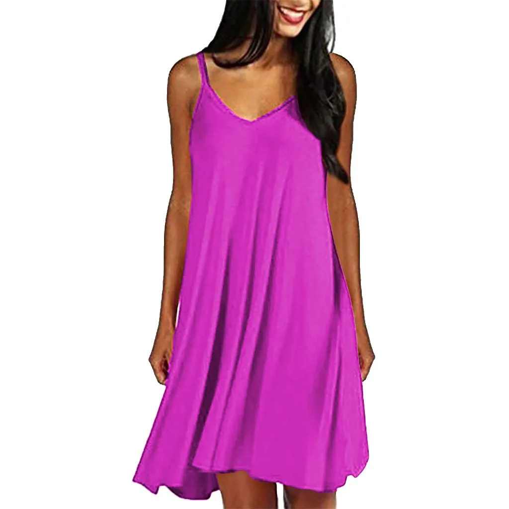 Платье женское повседневное красное с треугольным вырезом|Женские платья| |