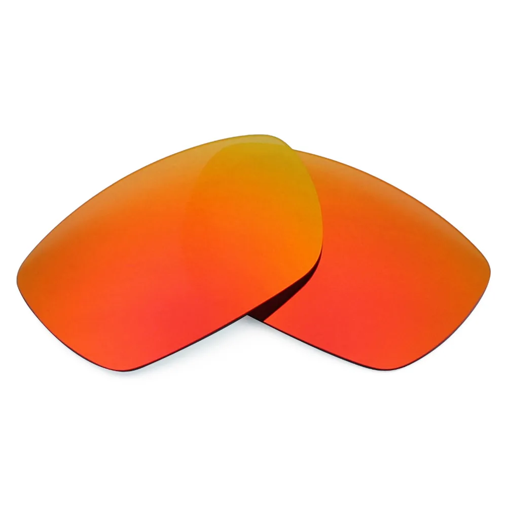 SNARK POLARIZED Replacement Lenses for Oakley Tinfoil Sunglasses Fire Red