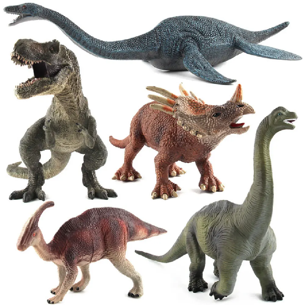 

Dinosaur Model Figma Jurassic Period Dinosaur Series Large Size Plesiosaurus Tyrannosaurus Static Model Science