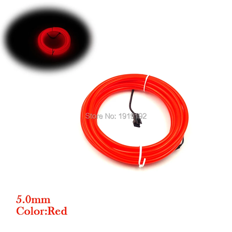 Светодиодная неоновая лампа гибкая трубка для автомобиля сада вечеринки 10