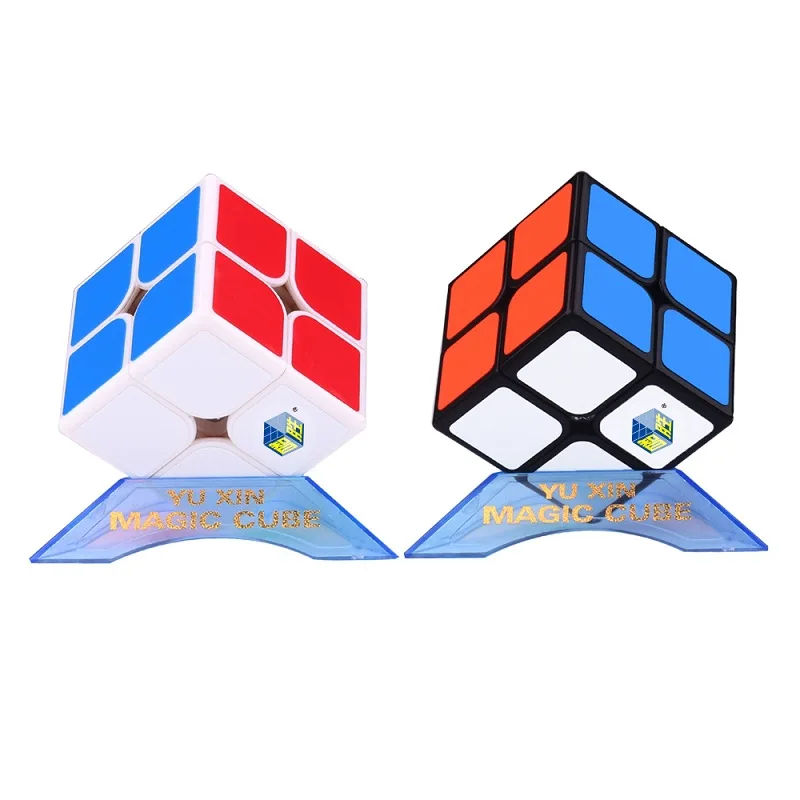 YUXIN White Kirin Профессиональный 2x2x2 Магнитный магический куб скоростной пазл 2x2