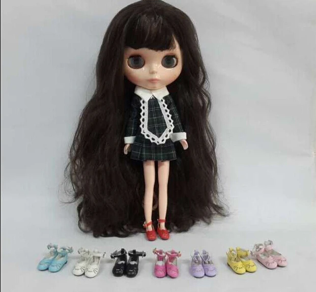 Кожаная обувь для лица кошки Blyth | Игрушки и хобби