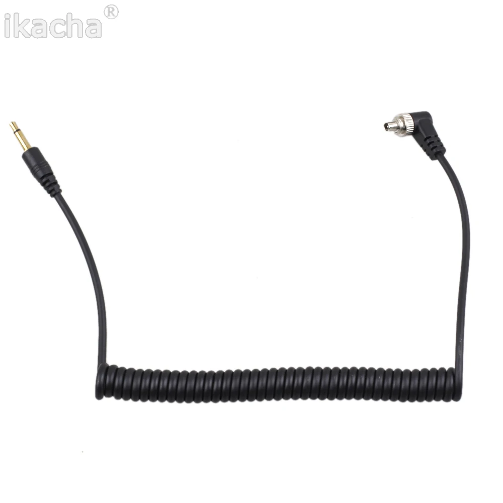 

Кабель для синхронизации ПК, 30-PC-3.5mm см, 3,5 мм, черный, для фотостудии