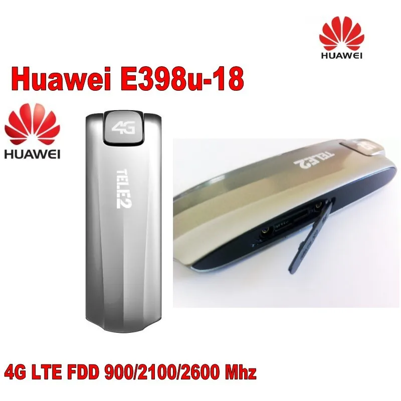 Lot of 10pcs Huawei  E398 E398u-18 4G LTE FDD 900/1800/2600Mhz Wireless USB Stick Modem