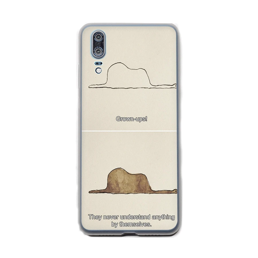Чехол для телефона Desxz Little Prince Huawei P8 P9 P10 P20 P30 Pro Lite P Smart Cover|Чехлы-накладки| |