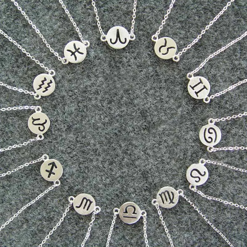 SMJEL персонализированное 12 созвездий зодиака для женщин и девушек, Лев дева, весы, женские и мужские ювелирные изделия