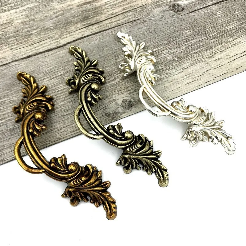 2 5 ''потертые шикарные ручки ящика Тянет кухонный шкаф тянет ручки/комод