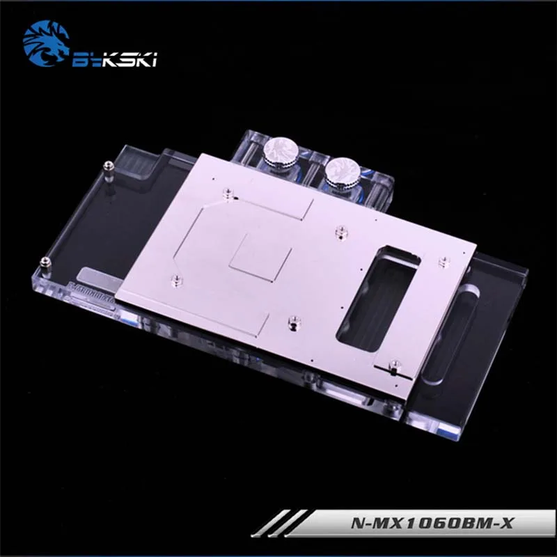 Bykski N-MX1060BM-X GPU водный блок для Maxsun GTX1060 Big Mac 3G 6G Полное покрытие графическая карта