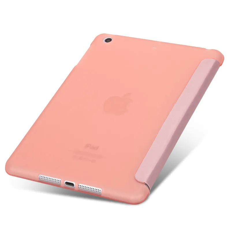 Ультра тонкий чехол для iPad чехол 9,7 силиконовый мягкий чехол из искусственной кожи смарт-чехол для iPad 5th 6th поколения Чехол