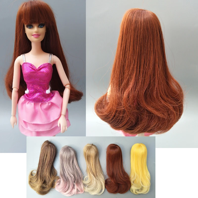 Волосы для кукол Барби 12 14 см набор самостоятельного ремонта BJD 1/12|Куклы| |