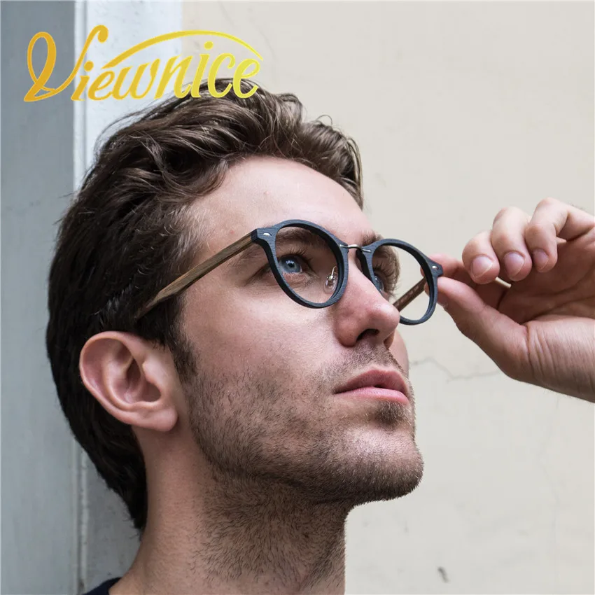 Винтажная оправа для очков Lunettes de vue мужчин и женщин прозрачные линзы с защитой от