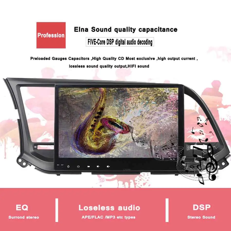 Восьмиядерный 4 Гб RAM android 10 автомобильный DVD GPS навигационный плеер Deckless стерео