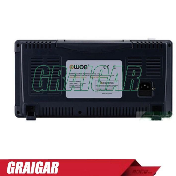 SDS8102V OWON 8 &quotЖК-дисплей Глубокая память Двойные каналы цифровой осциллограф 100