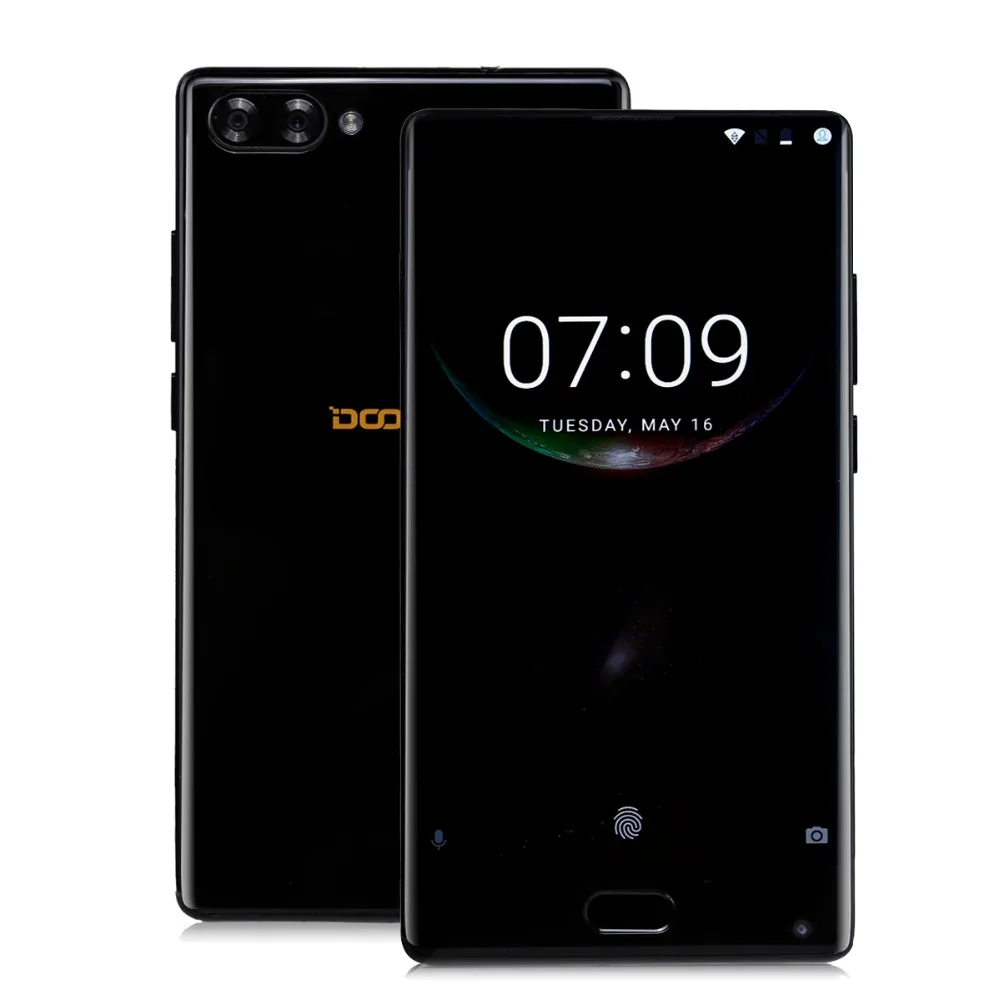 2017 Doogee MIX 4 г Phablet 5 дюймов Android 7 0 Helio P25 Octa Core 2 ГГц 6 ГБ Оперативная память 64