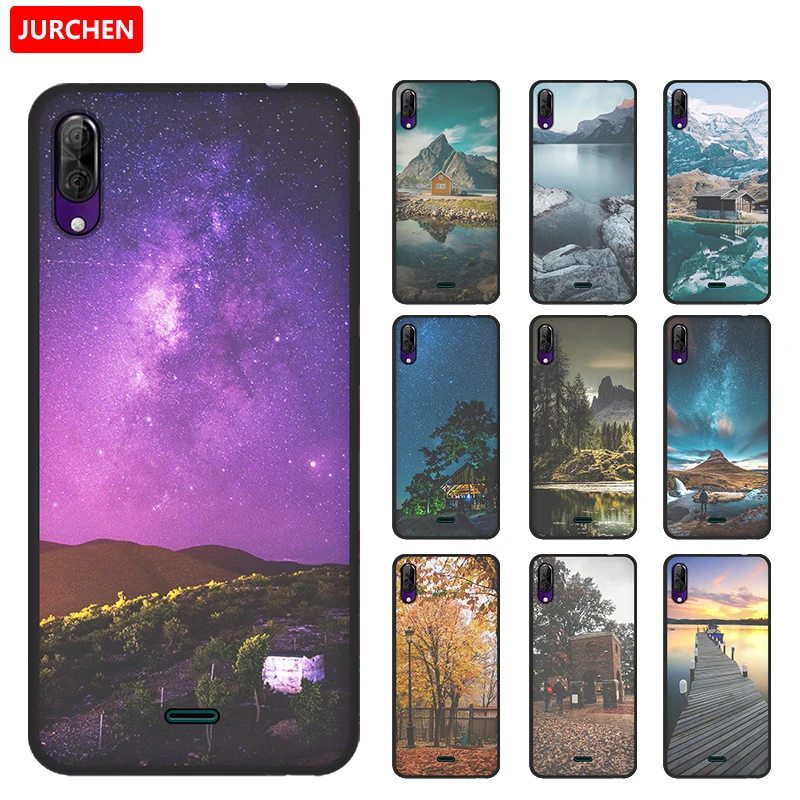 Новый мультяшный чехол JURCHEN с 3D рисунком для Wiko View 2 Go силиконовый мягкий ТПУ