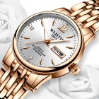 WLISTH Reloj Mujer 2019 женские часы Топ люксовый бренд розовое золото женские часы календарная неделя женские часы Relogio Feminino