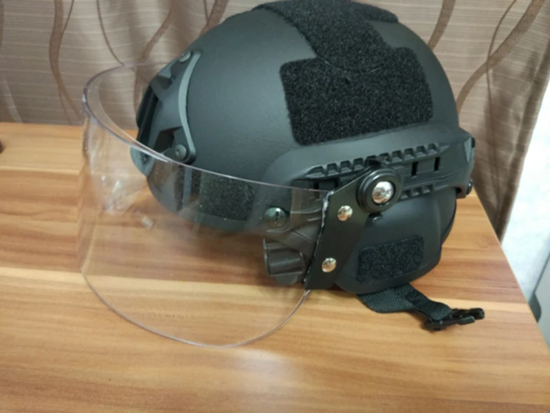 Страйкбол Swat шлем боевой Mich 2000 Шлем с прозрачным козырьком защитные очки для