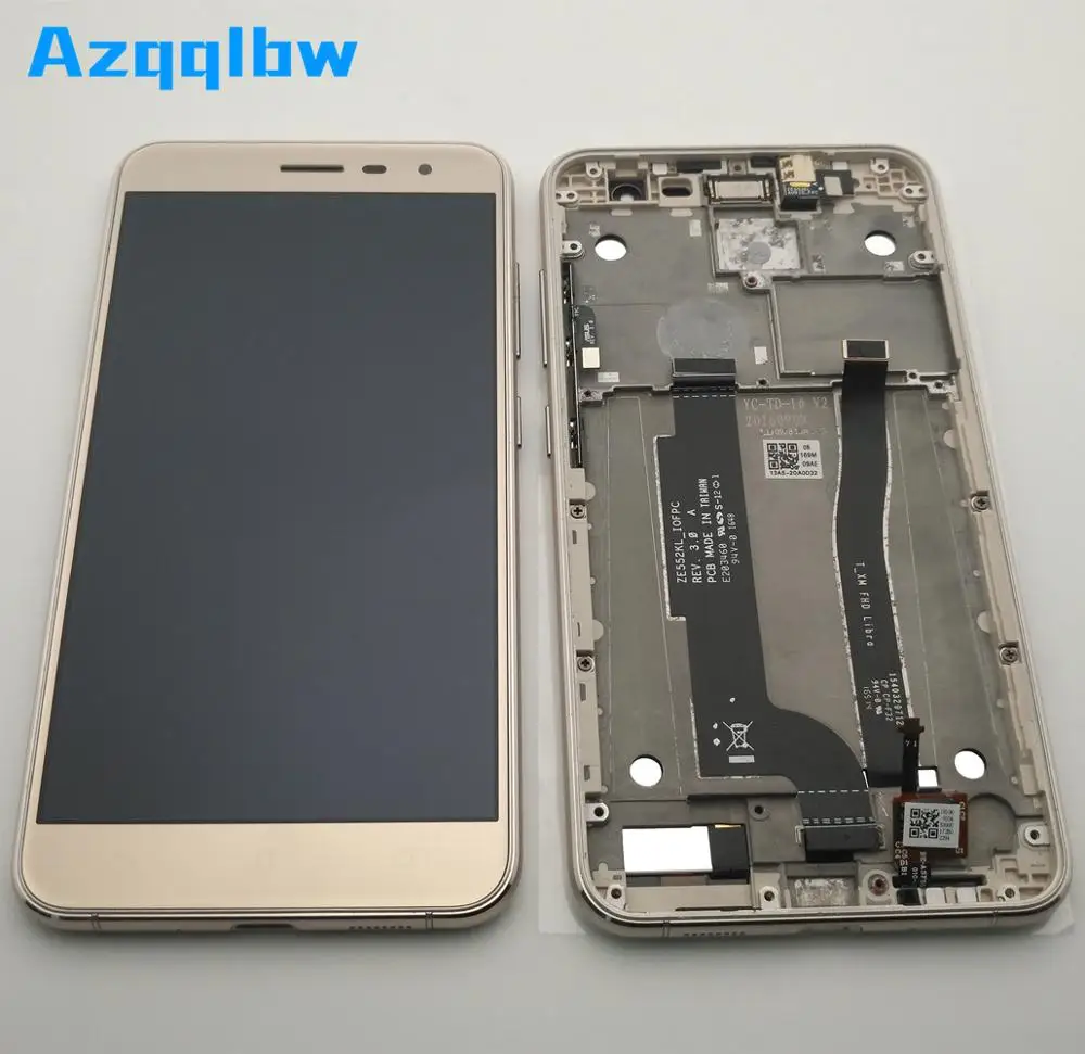 Azqqlbw 5 &quotдля Asus Zenfone 3 ZE552KL ЖК дисплей + Сенсорное Стекло экрана цифрователя в сборе