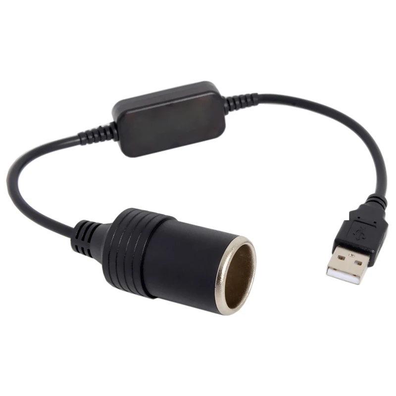 USB 5В в постоянный ток 12В автомобильный адаптер кабель аксессуары для салона