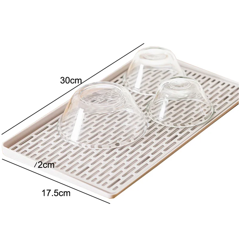 Кухонный стеллаж для хранения шкаф-органайзер полка пластиковые держатели чашек