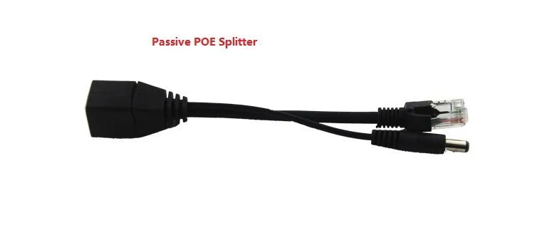 10 pair/lot PoE кабель комплект пассивный сплиттер инжектор адаптер электропитание над