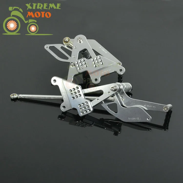 Мотоцикл с ЧПУ Регулируемый мотоцикл заготовка подножки педали для YAMAHA R6 2003-2005 2003 2004 2005 03 04 05