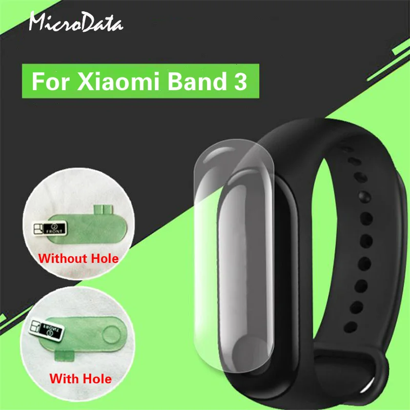 5 шт. ультратонкая защитная пленка из ТПУ для Mi Band 3 Xiaomi | Мобильные телефоны и