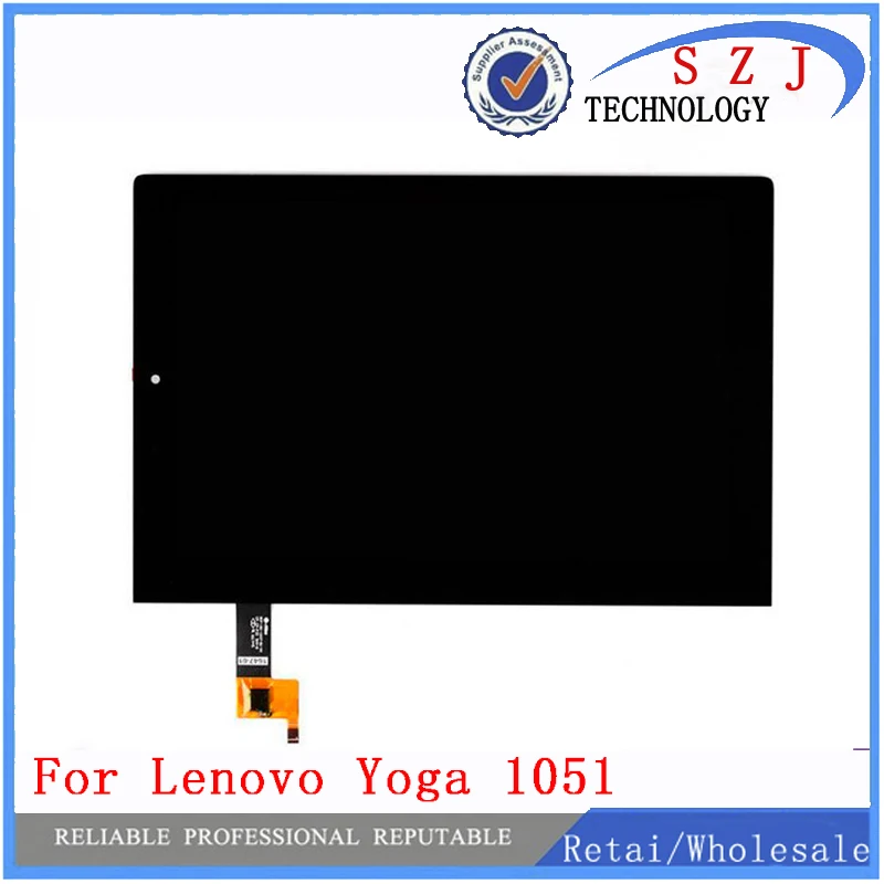 Новинка ЖК дисплей 10 1 дюйма для Lenovo Yoga Tablet 2 1051 1051F 1051L сменный сенсорный экран с