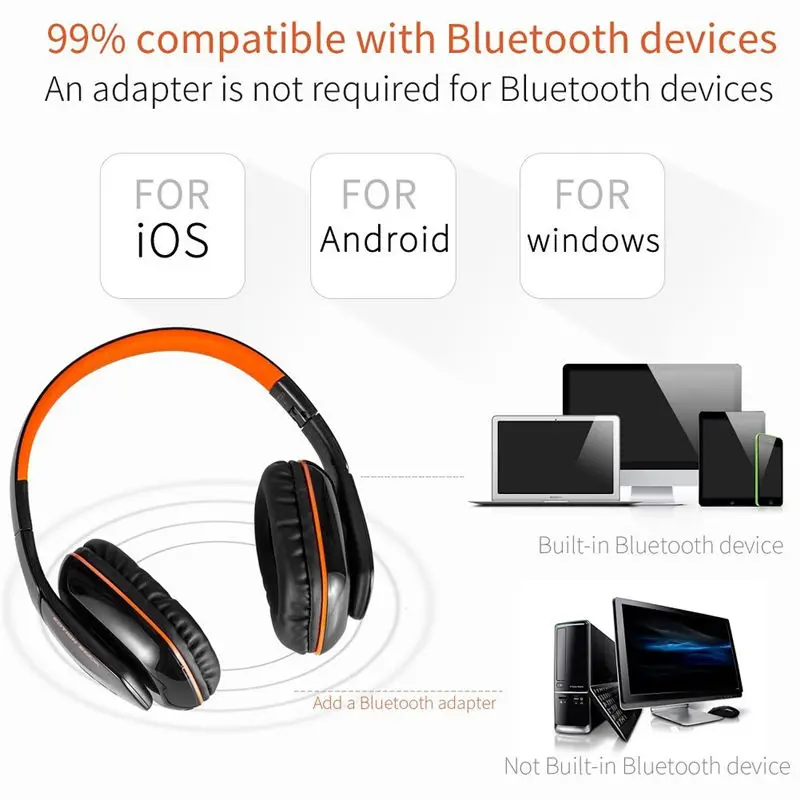 Bluetooth-наушники для телефона с шумоподавлением стерео Беспроводная bluetooth-гарнитура наушники blutooth с микрофоном