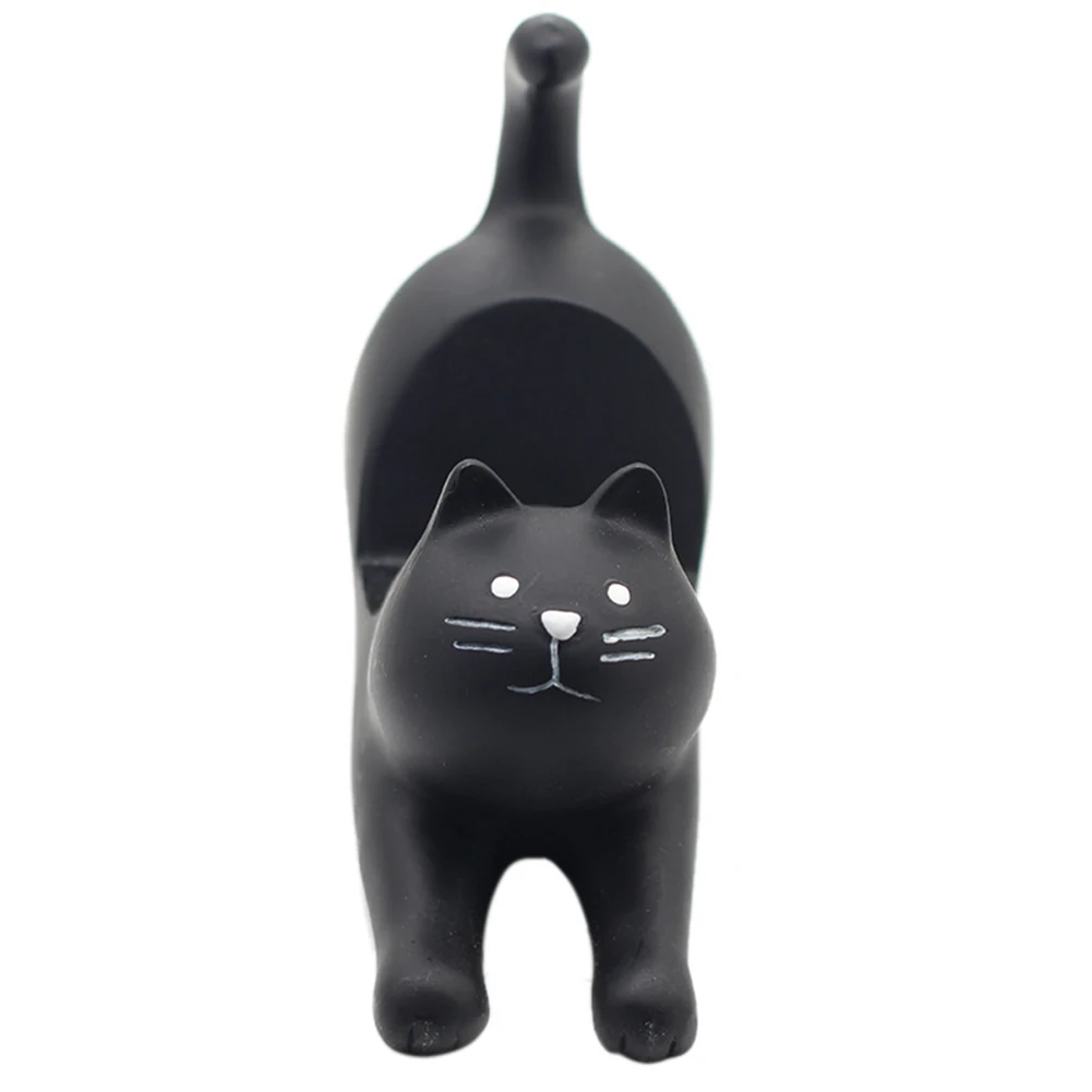 Держатель для телефона с 3D рисунком из мультфильма прочная портативная настольная подставка для мобильного телефона в форме кошки#0314