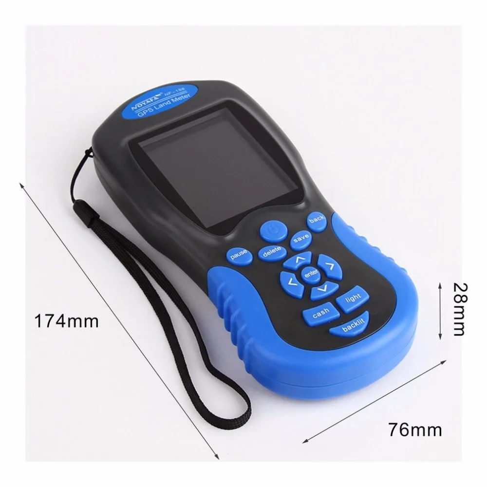 NOYAFA NF-188 gps измеритель земли ЖК-экран дисплей gps тестовые устройства Land измерительный инструмент портативный наружный измерительный инструмент
