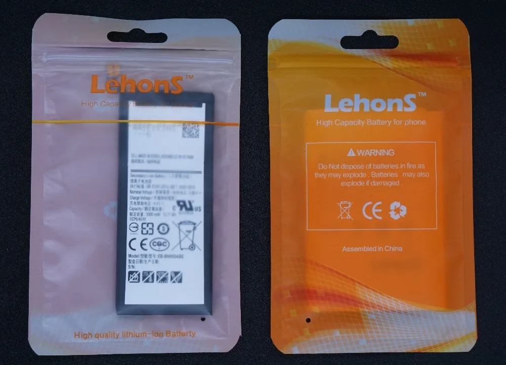 Lehons 50 шт./лот eb bn950abe 3300 мАч/12.71wh мобильного телефона Замена литий полимерный